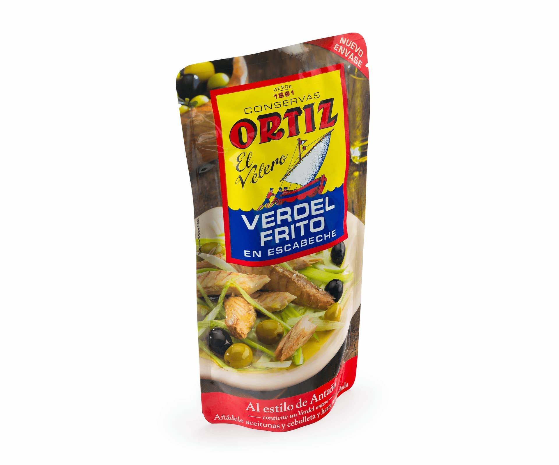 Verdel Frito En Escabeche 190g Ortiz Zaporejai