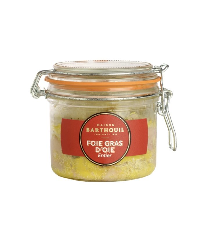 Whole goose foie gras 180g jar | Barthouil • Zaporejai